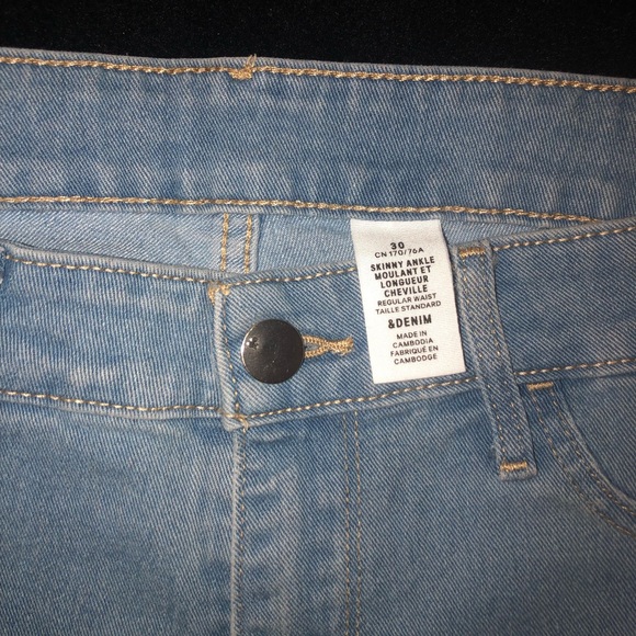 H&M SKINNY JEANS 30 - Picture 2 of 3